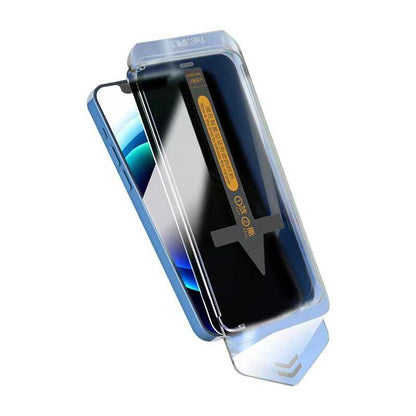 Apple iPhone 16 Pro Hayalet Ekran Koruyucu Zore Süper Fast Privacy Film Siyah