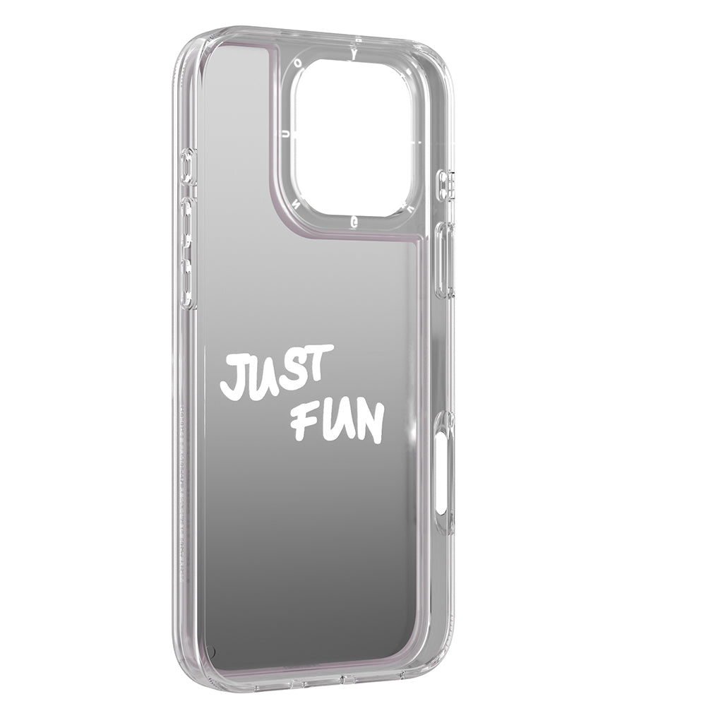 Apple iPhone 16 Pro Kılıf Aynalı ve Boncuklu Tasarım Youngkit Jump Serisi Kapak Mor