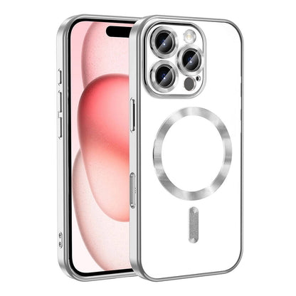 Apple iPhone 16 Pro Kılıf Kamera Korumalı M-safe Wireless Şarj Özellikli Zore Demre Kapak