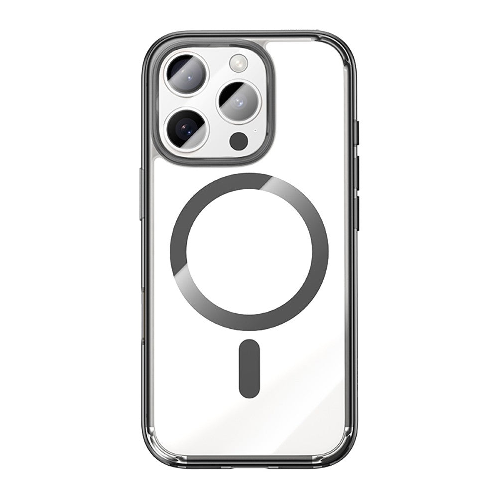 Apple iPhone 16 Pro Kılıf M-safe Şarj Özellikli Airbagli Şeffaf Benks LucentPro Serisi Kapak