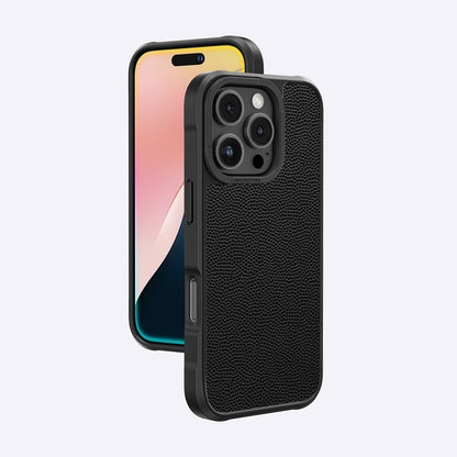 Apple iPhone 16 Pro Kılıf M-safe Şarj Özellikli Amazingthing Glamour Serisi Kapak Siyah