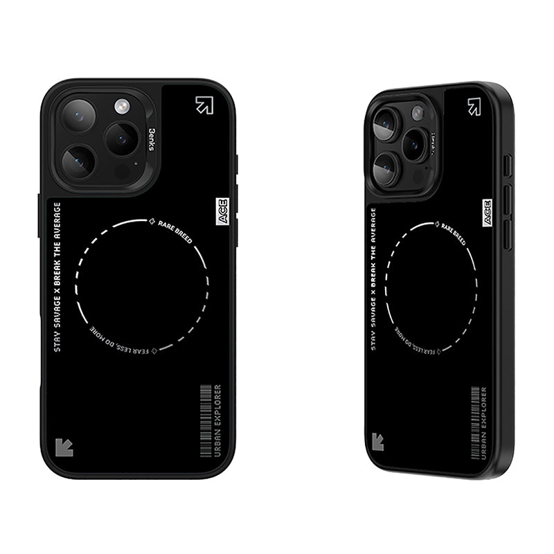 Apple iPhone 16 Pro Kılıf M-safe Şarj Özellikli Benks Dynamic Basis Kapak Siyah