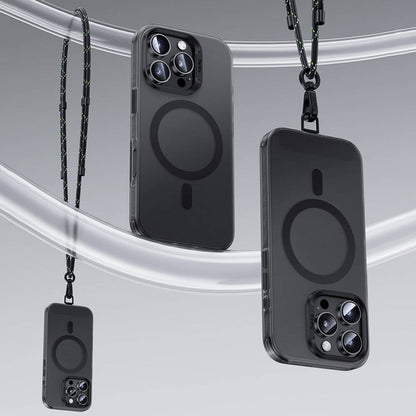 Apple iPhone 16 Pro Kılıf M-safe Şarj Özellikli Benks Lucid Armor Kapak Gold