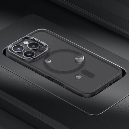 Apple iPhone 16 Pro Max Kılıf M-safe Şarj Özellikli Benks Mist Protective Kapak Siyah