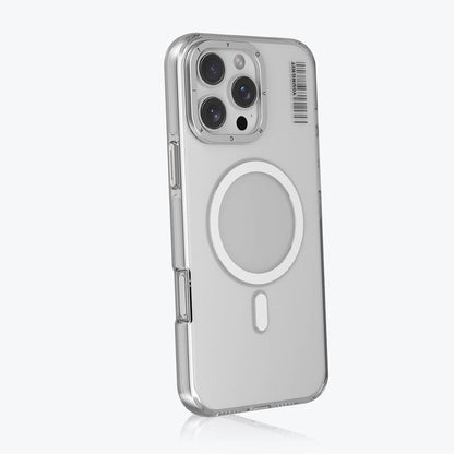 Apple iPhone 16 Pro Kılıf M-safe Şarj Özellikli Şeffaf Youngkit Crystal Shield Serisi Kapak Şeffaf