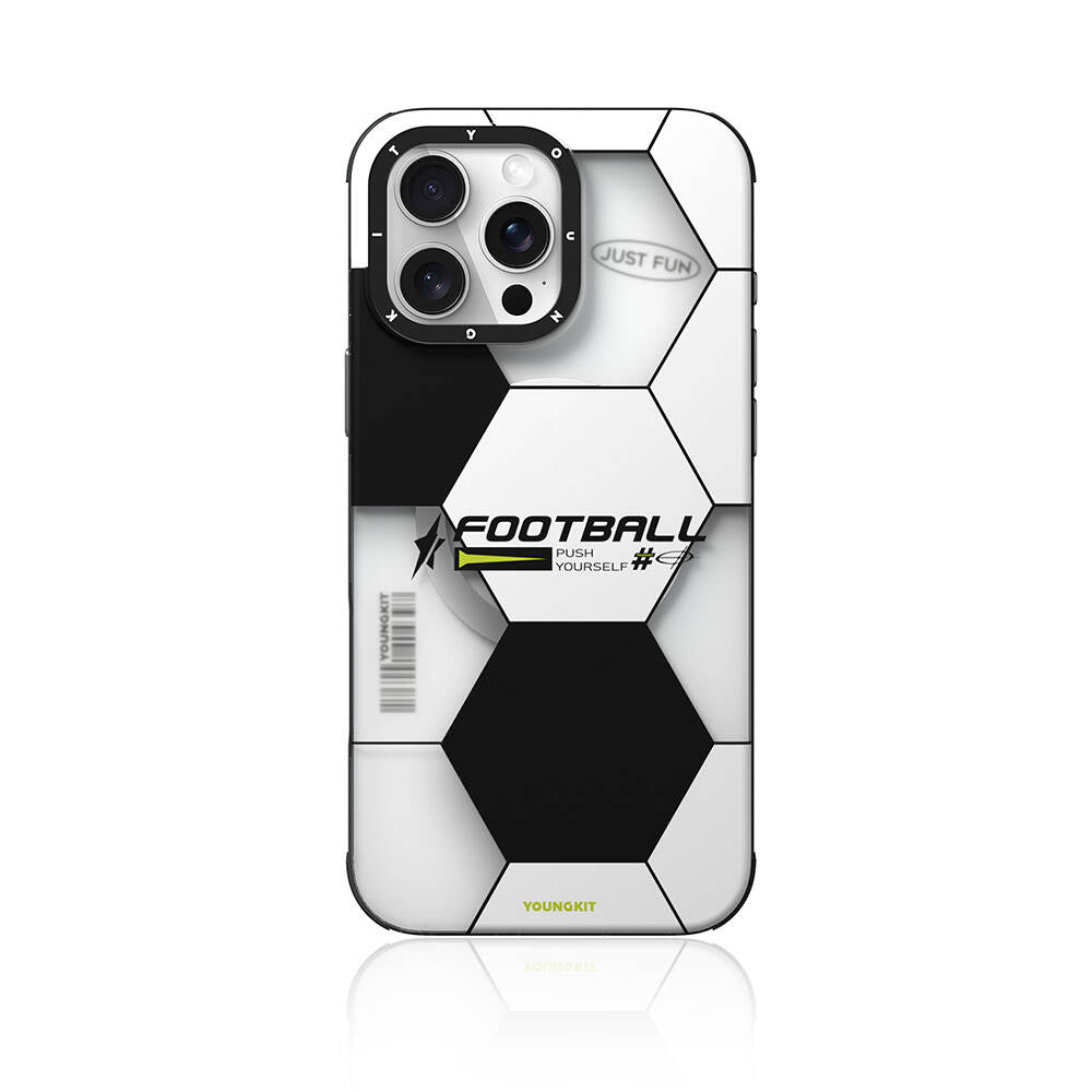 Apple iPhone 16 Pro Kılıf M-safe Şarj Özellikli Spor Tasarımlı Youngkit Dynamic Serisi Kapak Yeşil