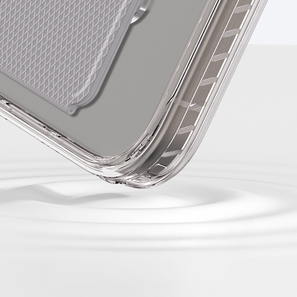 Apple iPhone 16 Pro Kılıf M-safe Şarj Özellikli Standlı Amazingthing Titan Pro Plus Kapak Gri