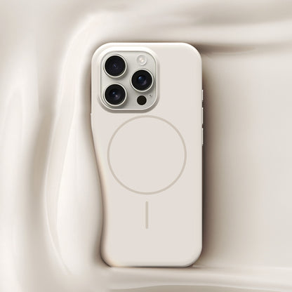 Apple iPhone 16 Pro Kılıf M-safe Şarj Özellikli Wlons Frego Kapak Mor