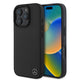 Apple iPhone 16 Pro Kılıf Mercedes Benz Orjinal Lisanslı M-safe Şarj Özellikli 3D Metal Logolu Wood Imitation Deri Kapak