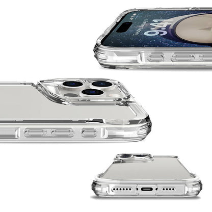 Apple iPhone 16 Pro Kılıf Zore T-Max Kapak Şeffaf