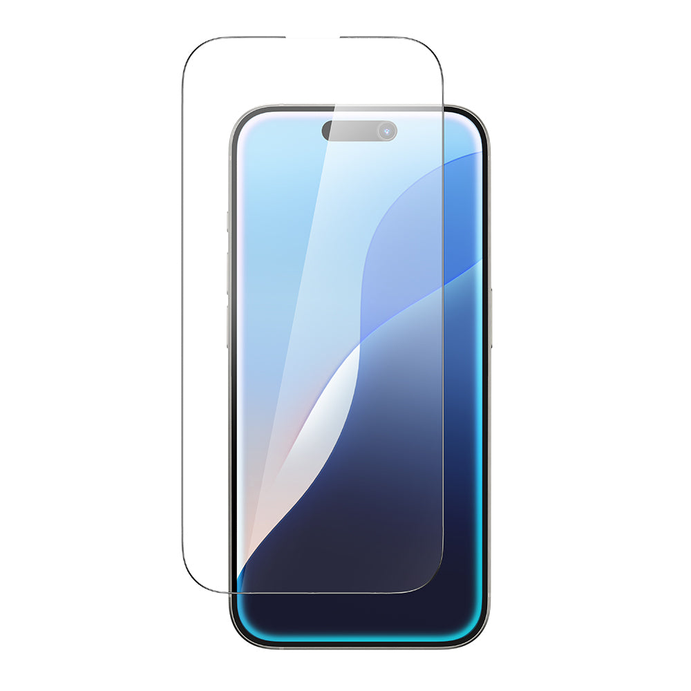 Apple iPhone 16 Pro Max Amazingthing Radix Parmak İzi Bırakmayan Temperli Cam Ekran Koruyucu Şeffaf