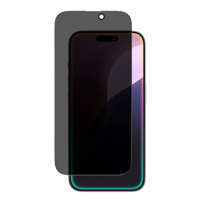 Apple iPhone 16 Pro Max Amazingthing Radix Privacy Parmak İzi Bırakmayan Temperli Cam Ekran Koruyucu Siyah