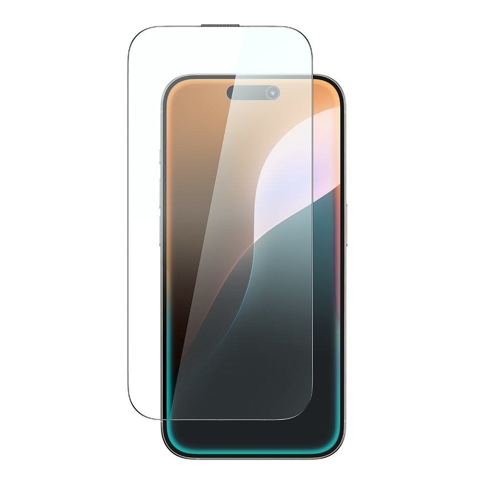 Apple iPhone 16 Pro Max Amazingthing Titan Max Parmak İzi Bırakmayan Temperli Cam Ekran Koruyucu Siyah