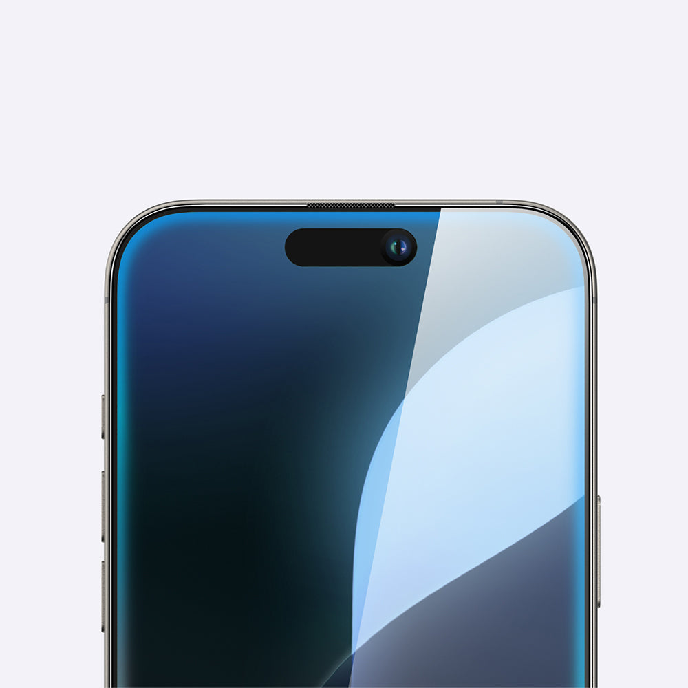 Apple iPhone 16 Pro Max Amazingthing Titan Parmak İzi Bırakmayan Temperli Cam Ekran Koruyucu Siyah