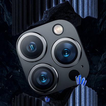 Apple iPhone 16 Pro Max Benks DR Safir Kamera Lens Koruyucu Gümüş