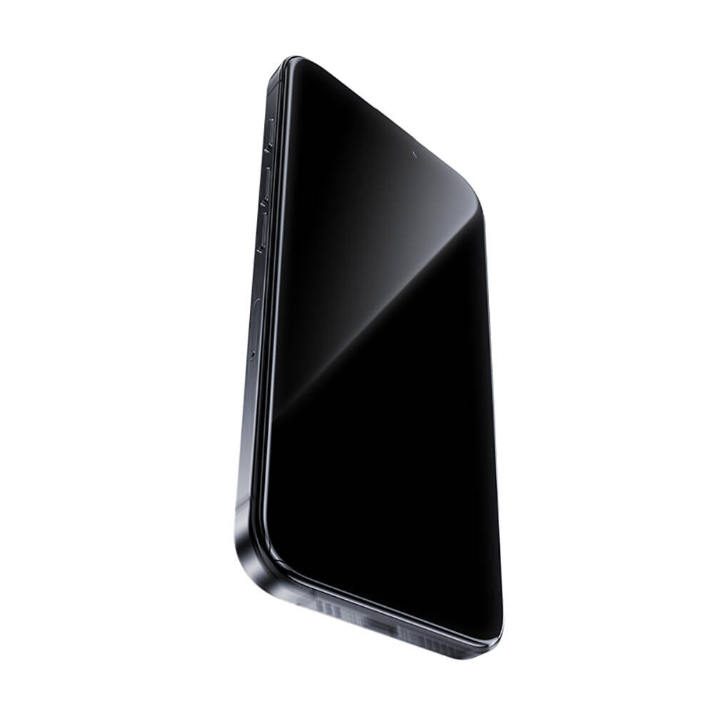 Apple iPhone 16 Pro Max Benks Glass Warrior Privacy HD Cam Ekran Koruyucu + Kolay Uygulama Aparatlı Siyah