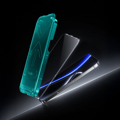 Apple iPhone 16 Pro Max Benks Glass Warrior Safir Coating Ultra İnce Cam Ekran Koruyucu Siyah