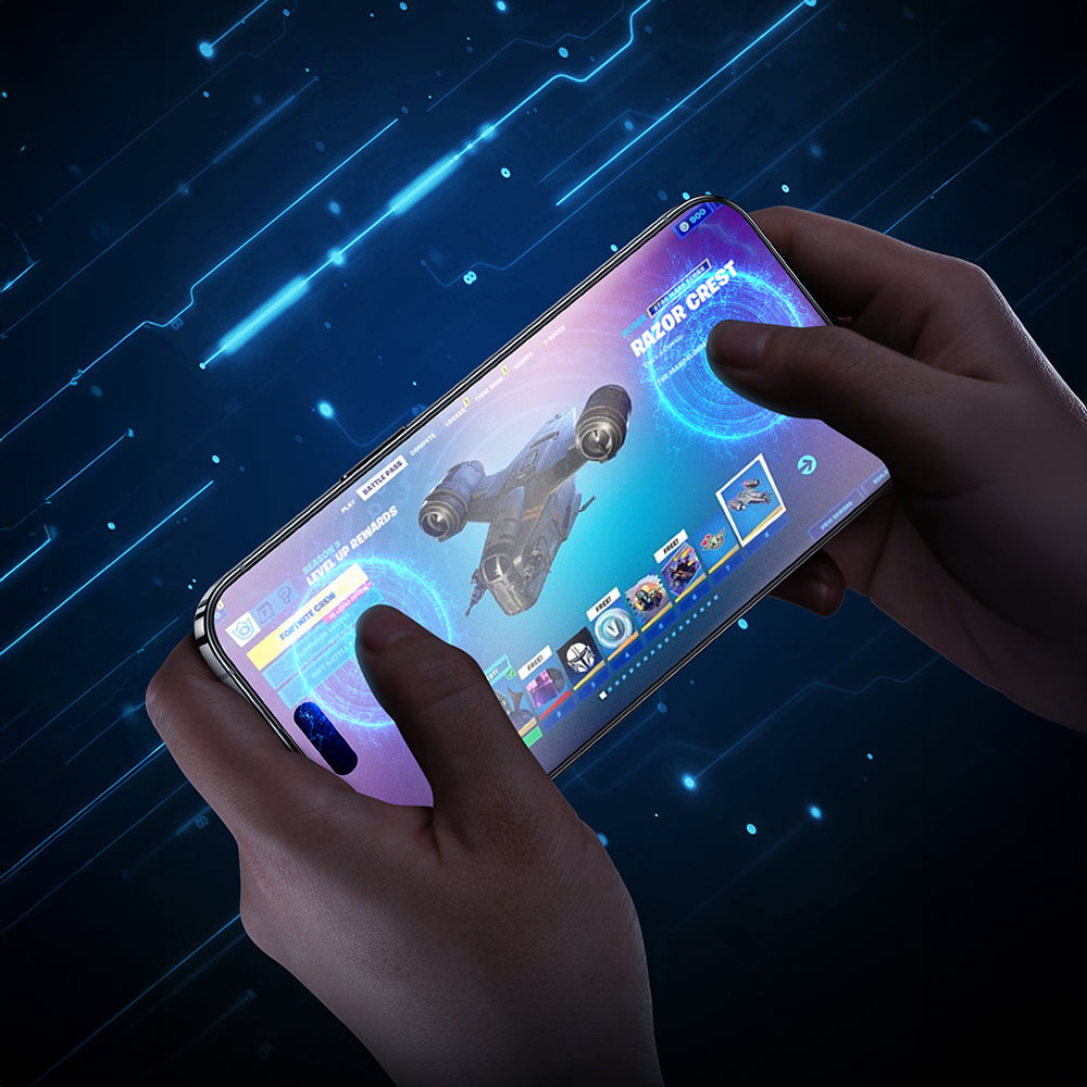 Apple iPhone 16 Pro Max Benks JoyTouch 0.3mm Mat Oyun Ekran Koruyucu + Kolay Uygulama Aparatı Siyah