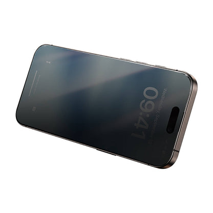 Apple iPhone 16 Pro Max Hidrofobik Ve Oleofobik Özellikli Benks Privacy Air Shield 0.4mm Ekran Koruyucu 10'lu Paket Şeffaf