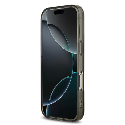 Apple iPhone 17 Pro Kılıf Aston Martin Orjinal Lisanslı M-safe Şarj Özellikli IML Baskı Logolu Formula Tasarımlı Kapak Siyah