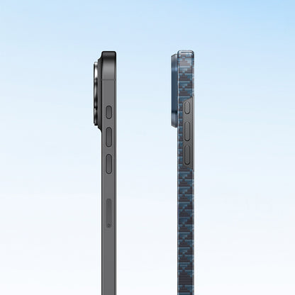 Apple iPhone 16 Pro Max Kılıf M-safe Şarj Özellikli Raptic Aramid Skin Origin Serisi Kapak Kahverengi