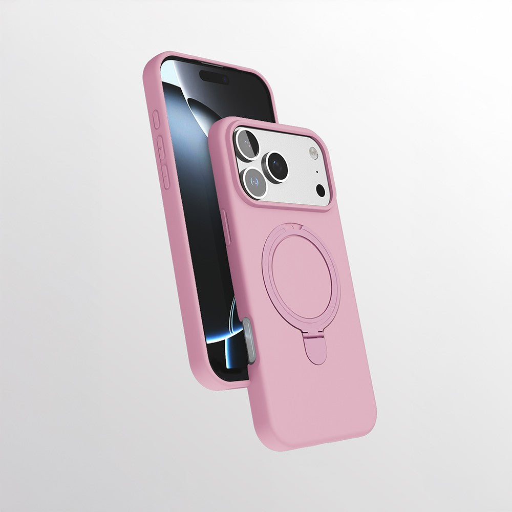 Apple iPhone 16 Pro Max Kılıf M-safe Şarj Özellikli Standlı Zore Samara Kapak