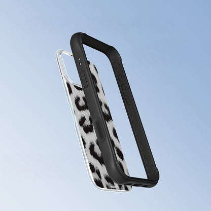 Apple iPhone 16 Pro Max Kılıf M-safe Şarj Özellikli Youngkit Leopard Serisi Kapak Kahverengi