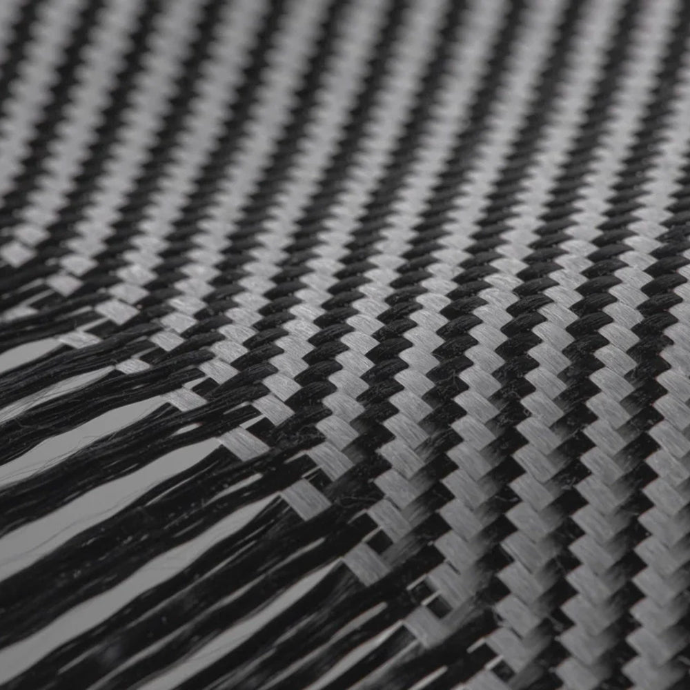 Apple iPhone 16 Pro Max Kılıf M-safe Şarj Özellikli 600D Aramid Fiber Pitaka Ultra-Slim Classic Serisi Black-Grey Twill Kapak Siyah