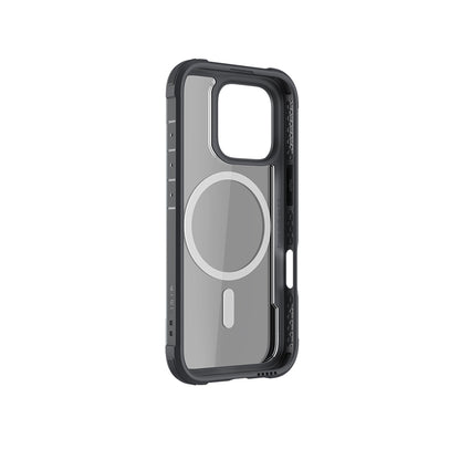 Apple iPhone 16 Pro Max Kılıf M-safe Şarj Özellikli Airbagli Raptic Shield Serisi Şeffaf Arka Yüzey Kapak Colorful