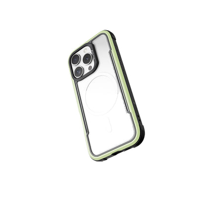 Apple iPhone 16 Pro Max Kılıf M-safe Şarj Özellikli Airbagli Raptic Shield Serisi Şeffaf Arka Yüzey Kapak Colorful