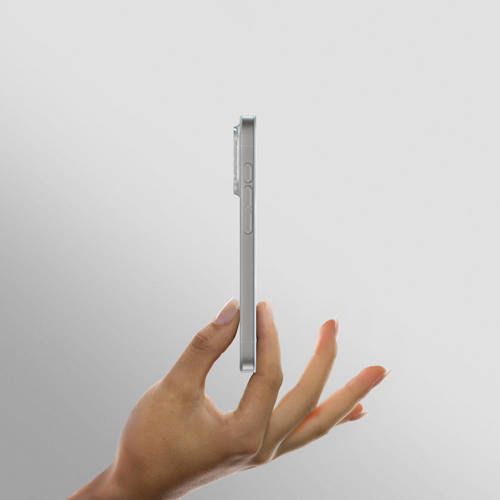 Apple iPhone 16 Pro Max Kılıf M-safe Şarj Özellikli Amazingthing Minimal Air Serisi Kapak Siyah