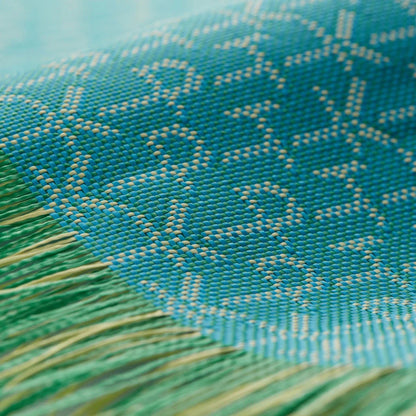 Apple iPhone 16 Pro Max Kılıf M-safe Şarj Özellikli Aramid Fiber Pitaka Tactile Woven Monogram Serisi Kapak Yeşil