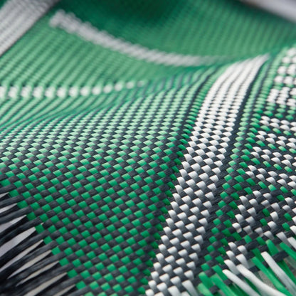 Apple iPhone 16 Pro Max Kılıf M-safe Şarj Özellikli Aramid Fiber Re-TROS Tasarımlı Pitaka Tactile Woven Rebuilding Serisi Kapak Yeşil