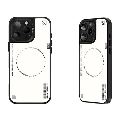 Apple iPhone 16 Pro Max Kılıf M-safe Şarj Özellikli Benks Dynamic Basis Kapak Beyaz