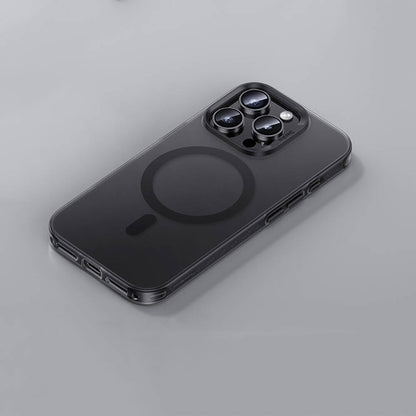 Apple iPhone 16 Pro Max Kılıf M-safe Şarj Özellikli Benks Lucid Armor Kapak Gold