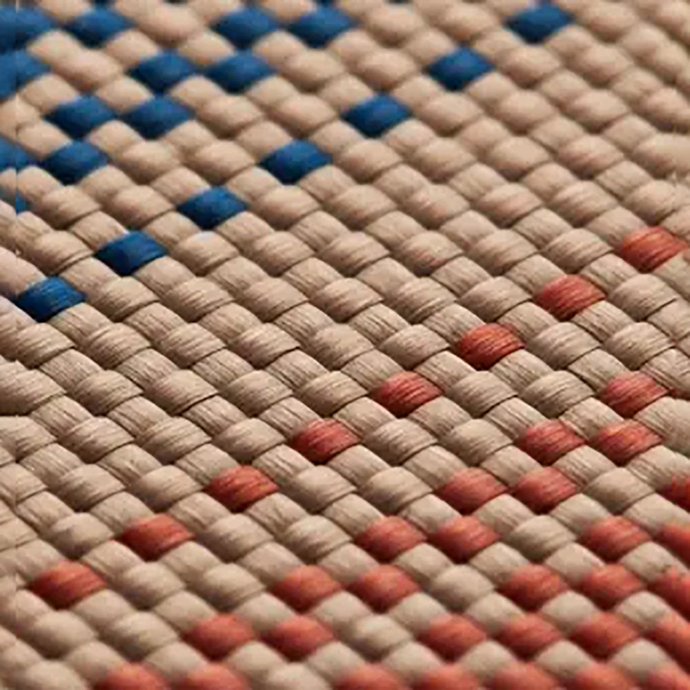 Apple iPhone 16 Pro Max Kılıf M-safe Şarj Özellikli Grip 3 Standlı Aramid Fiber Pitaka Tactile Woven Sunset-Moonrise Serisi Sunset Kapak Kahverengi