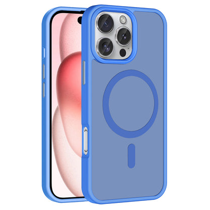 Apple iPhone 16 Pro Max Kılıf M-safe Şarj Özellikli Mat Arka Yüzey Zore Sio Kapak