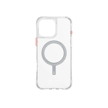 Apple iPhone 16 Pro Max Kılıf M-safe Şarj Özellikli Şeffaf Airbag Tasarımlı Skinarma Saido Kapak Şeffaf