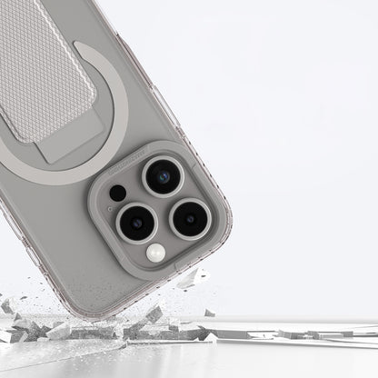 Apple iPhone 16 Pro Max Kılıf M-safe Şarj Özellikli Standlı Amazingthing Titan Pro Plus Kapak Rose Gold