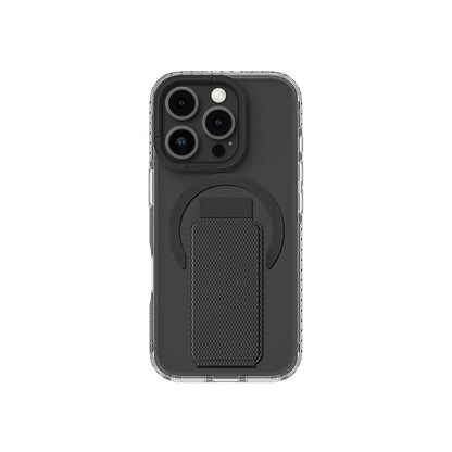 Apple iPhone 16 Pro Max Kılıf M-safe Şarj Özellikli Standlı Amazingthing Titan Pro Plus Kapak Siyah