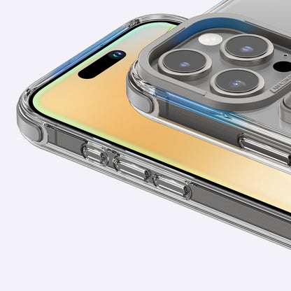 Apple iPhone 16 Pro Max Kılıf M-safe Şarj Özellikli Standlı Set Amazingthing Omni Adventure Serisi Kapak Gri