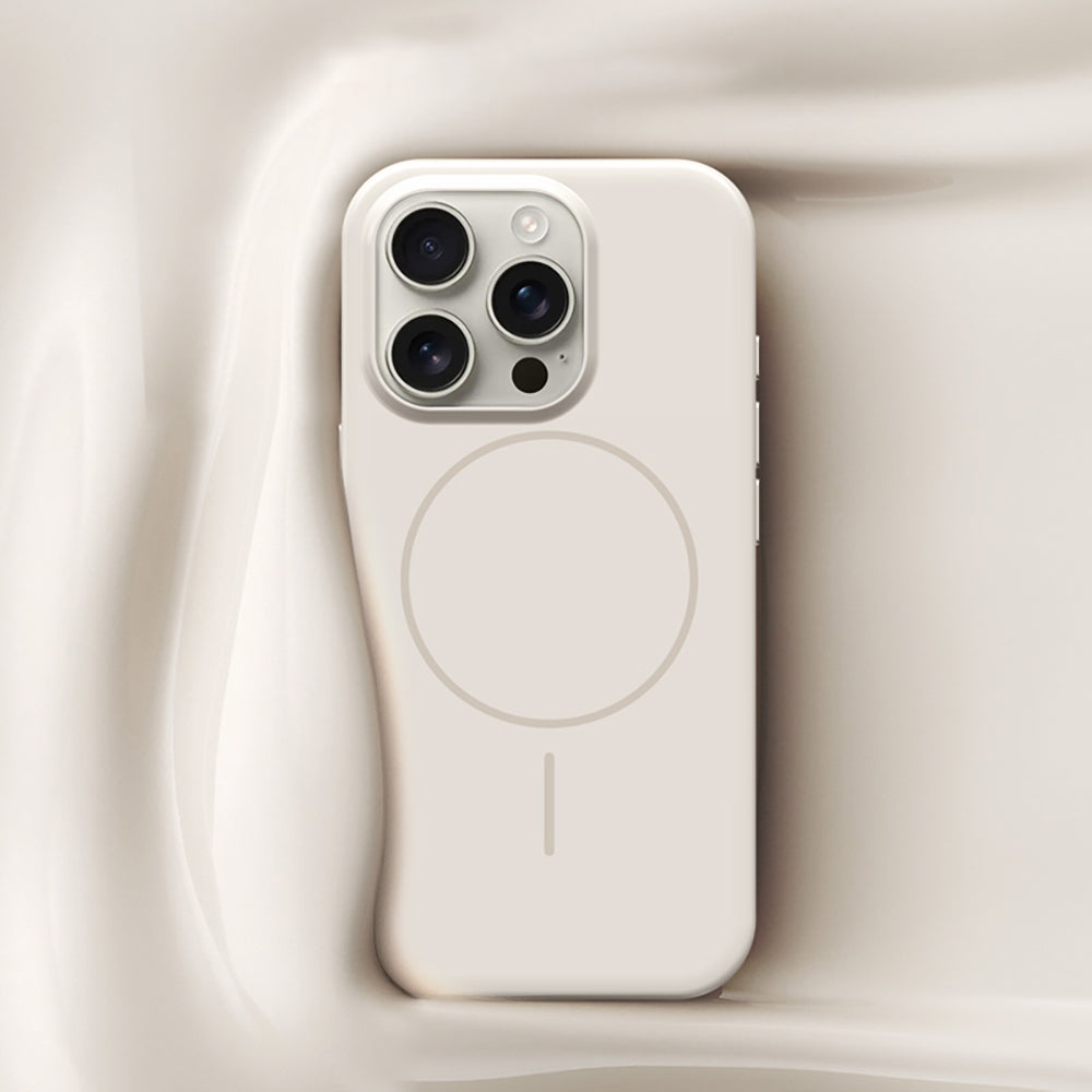 Apple iPhone 16 Pro Max Kılıf M-safe Şarj Özellikli Wlons Frego Kapak Mavi