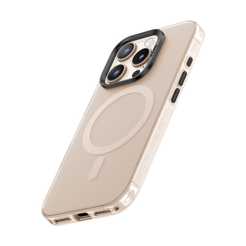 Apple iPhone 16 Pro Max Kılıf M-safe Şarj Özellikli Yeni Seri Benks Lucid Armor Kapak Siyah