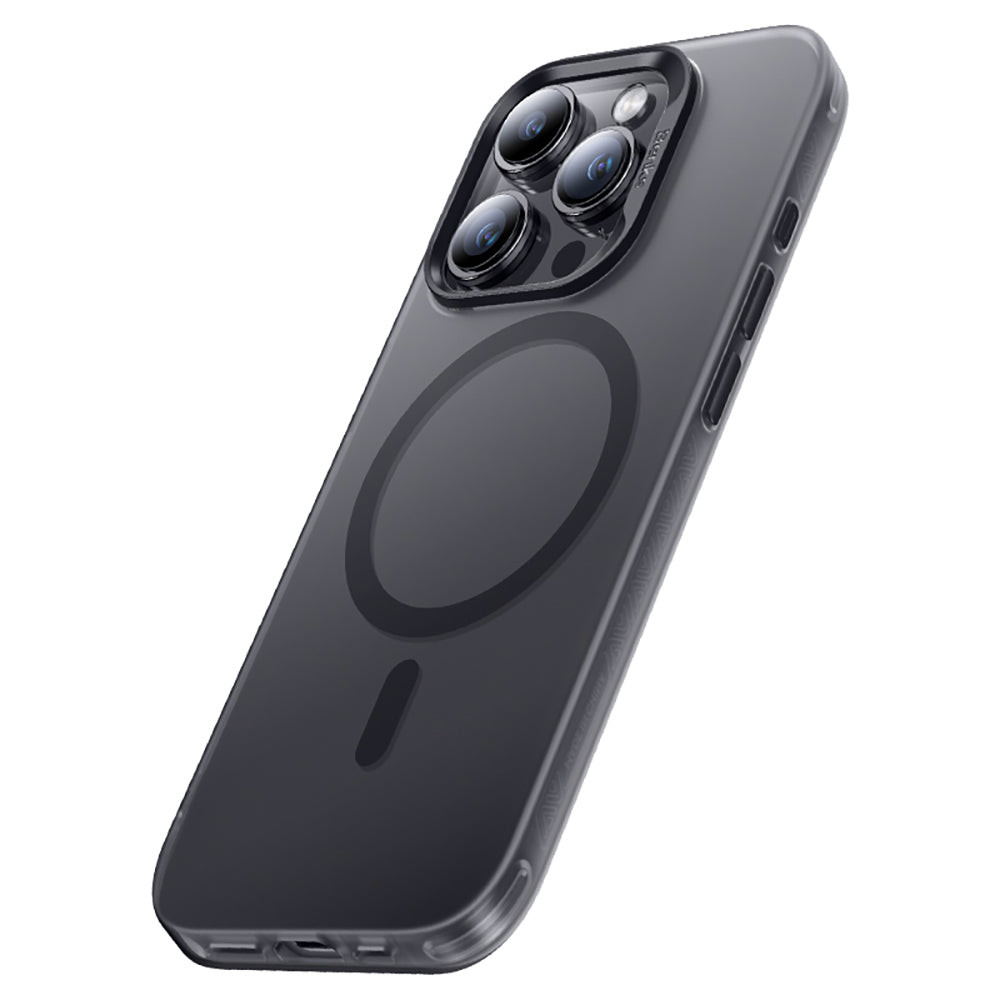 Apple iPhone 16 Pro Max Kılıf M-safe Şarj Özellikli Yeni Seri Benks Lucid Armor Kapak Gold