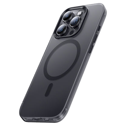 Apple iPhone 16 Pro Max Kılıf M-safe Şarj Özellikli Yeni Seri Benks Lucid Armor Kapak Siyah