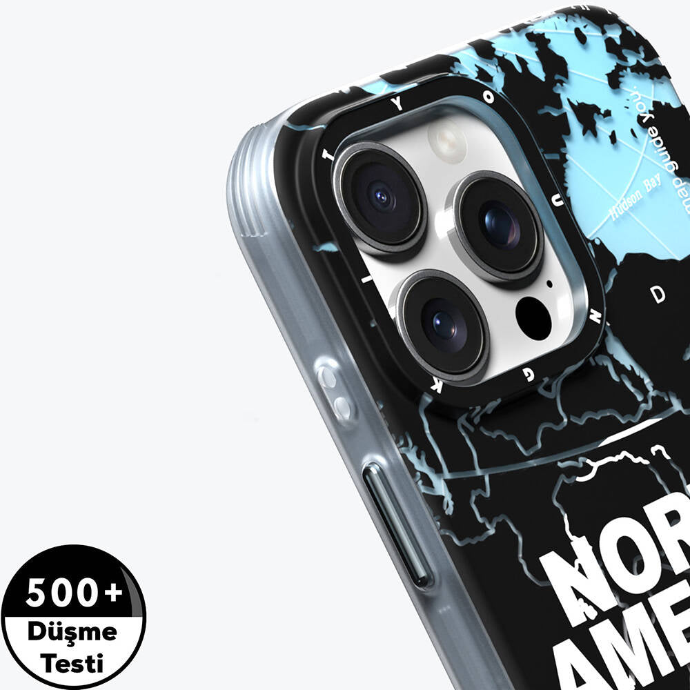 Apple iPhone 16 Pro Max Kılıf M-safe Şarj Özellikli Youngkit Universal Serisi Kapak Beyaz