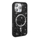 Apple iPhone 16 Pro Max Kılıf Pırlanta Tasarımlı M-safe Şarj Özellikli Zore Mozaik Silikon Kapak
