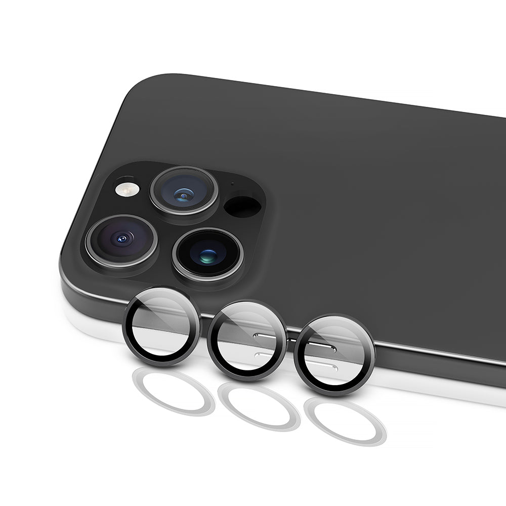 Apple iPhone 16 Pro Max Raptic Armour Serisi Kamera Lens Koruyucu Şeffaf