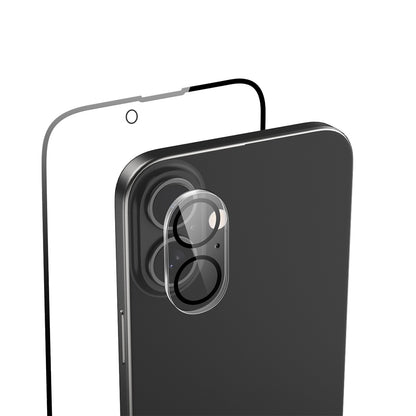 Apple iPhone 16 Raptic 2in1 Temperli Ekran Koruyucu + Lens Koruyucu Set Şeffaf