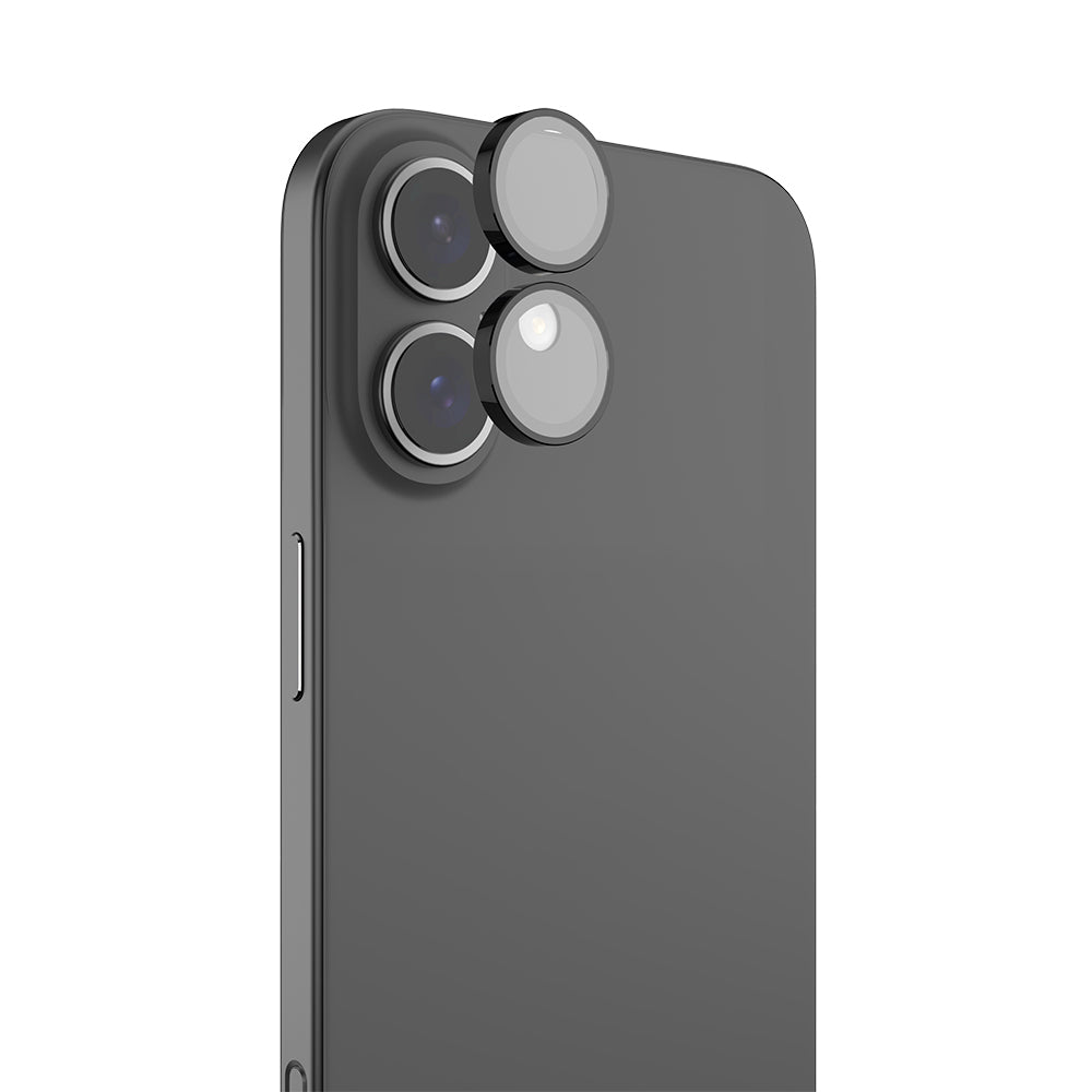 Apple iPhone 16 Raptic Armour Serisi Kamera Lens Koruyucu Şeffaf